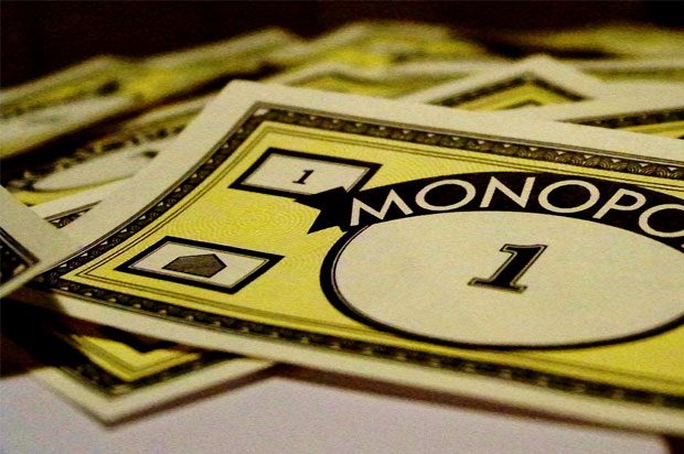 Monopoly money, one pound