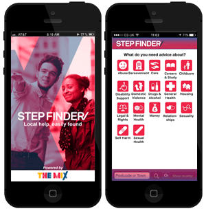 Step Finder app